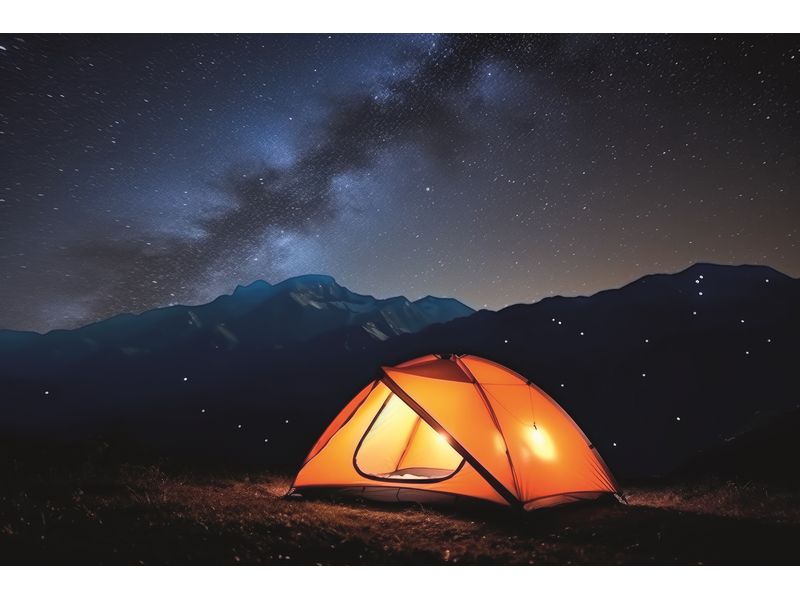 EASYmaxx Arbeitsleuchte Solar-Leuchte 3.7 V Mobile Arbeitsleuchte mit Powerbank