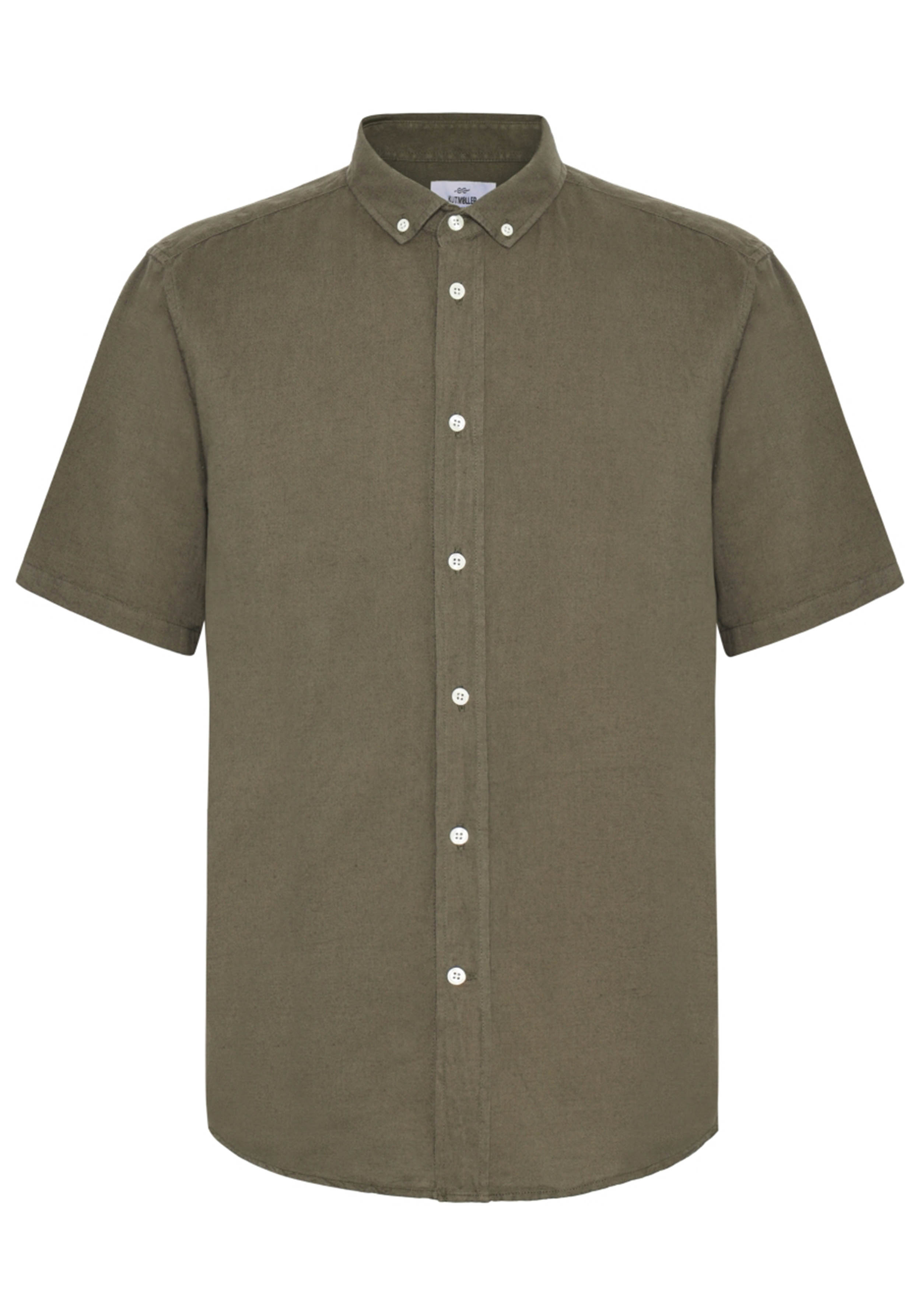 Klitmøller Collective Leinenhemd Mikkel Linen Shirt Taupe