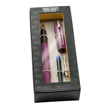 ONLINE Set mit Füllhalter Slope, Wild Berry, M