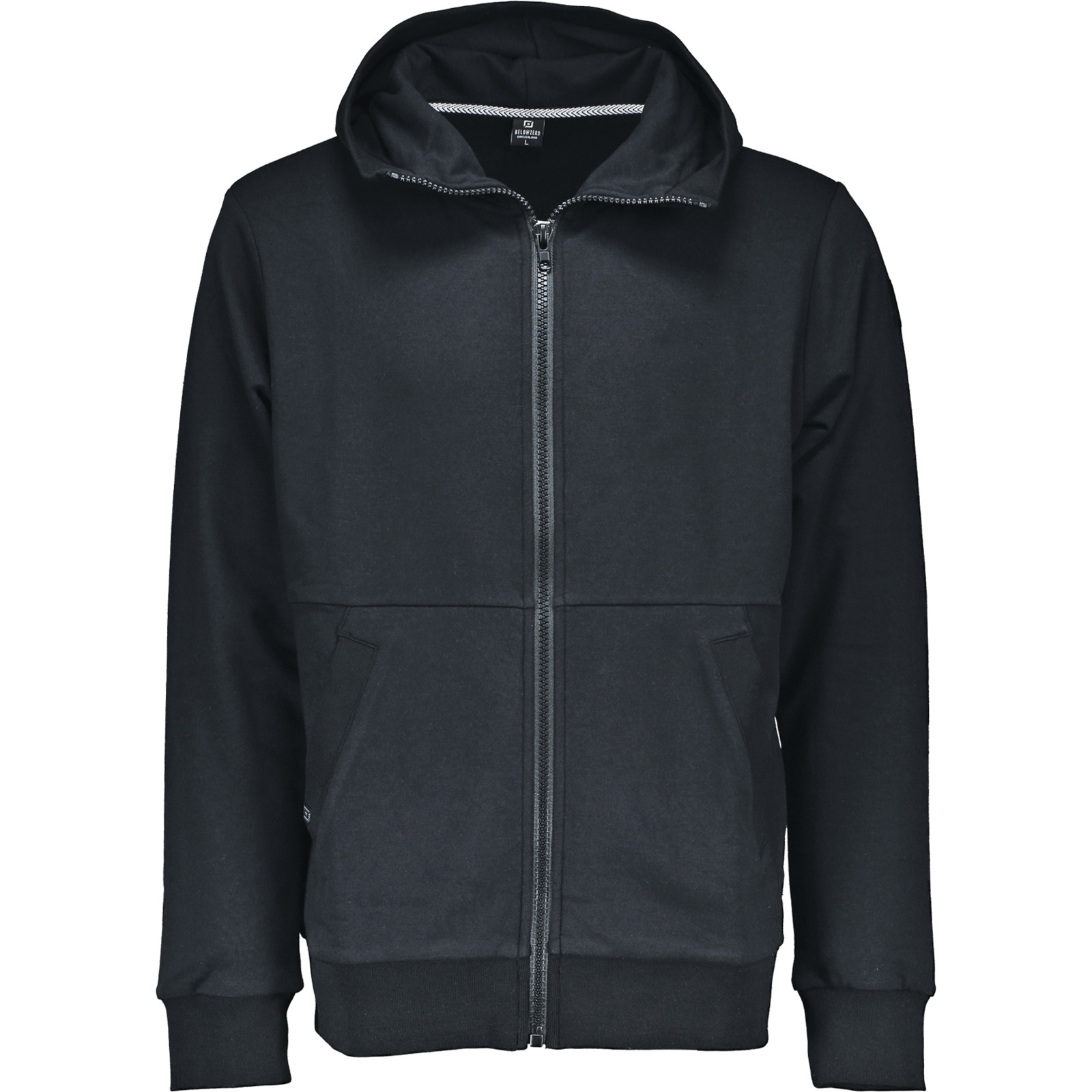 Belowzero Herren-Sweatjacke Elio L, schwarz