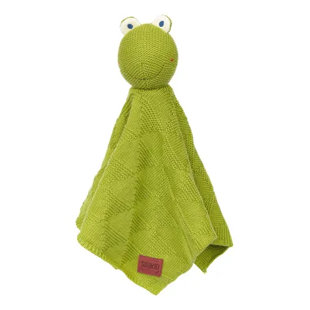 Sigikid Strick-Schnuffeltuch Frosch, Knitted Love