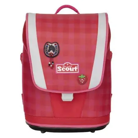 Scout Ultra Schulranzenset Red Gingham, 4-teilig
