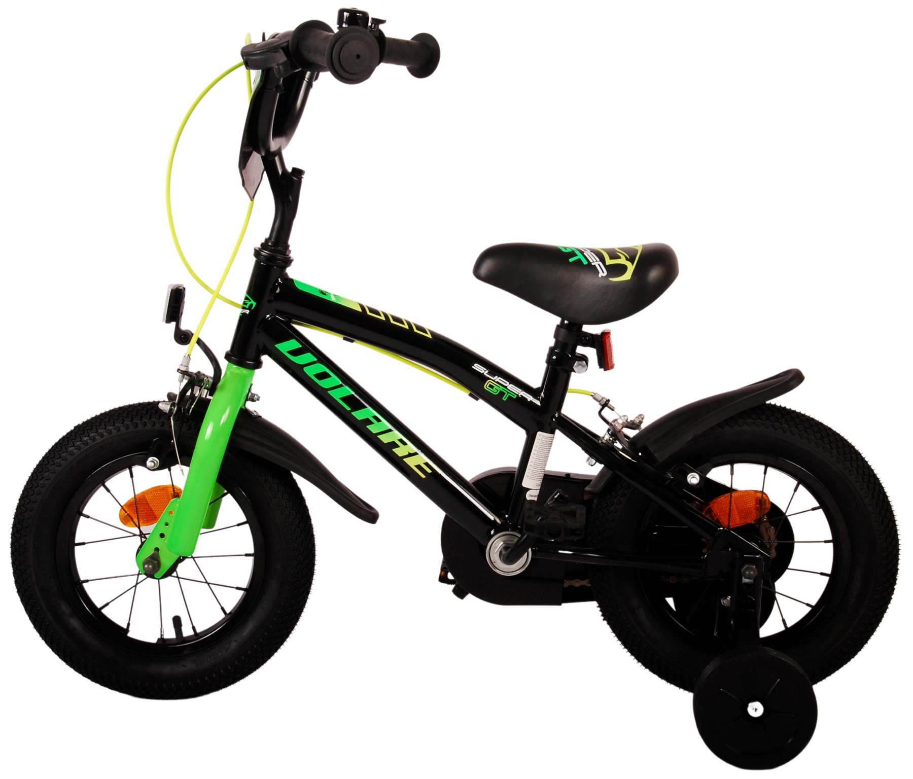 TPFSports Super GT Kinderfahrrad - Jungen - 12 Zoll - Rücktritt + Handbremse - Blau