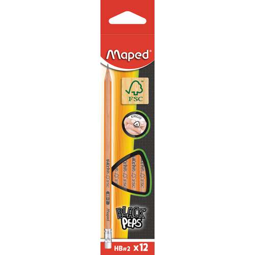MAPED® Bleistift-Set Black Peps