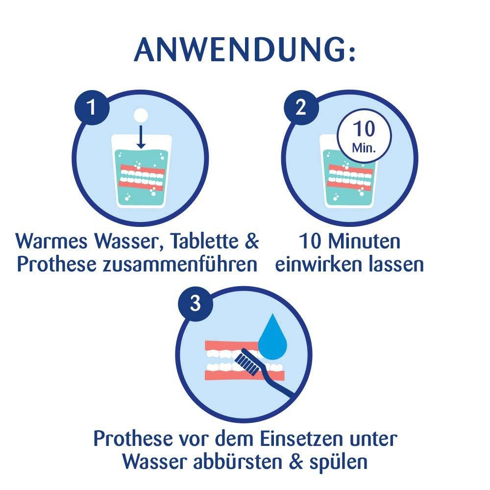 Kukident Professionell Anti-Zahnstein Gebissreiniger Tabs