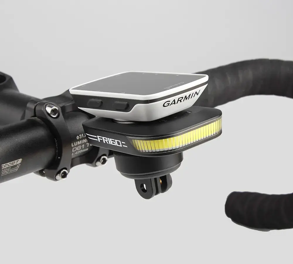 Ravemen FR160 Koplamp voor Computer Mounts Zwart