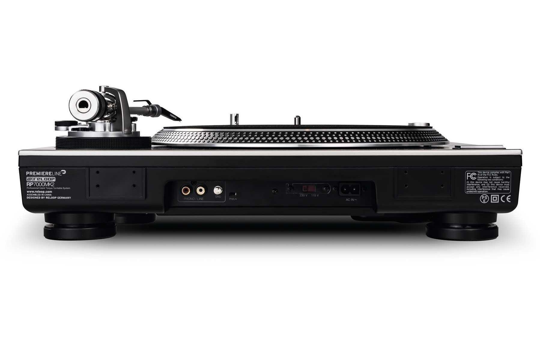 Reloop® Plattenspieler »RP-7000 MKII Silber«