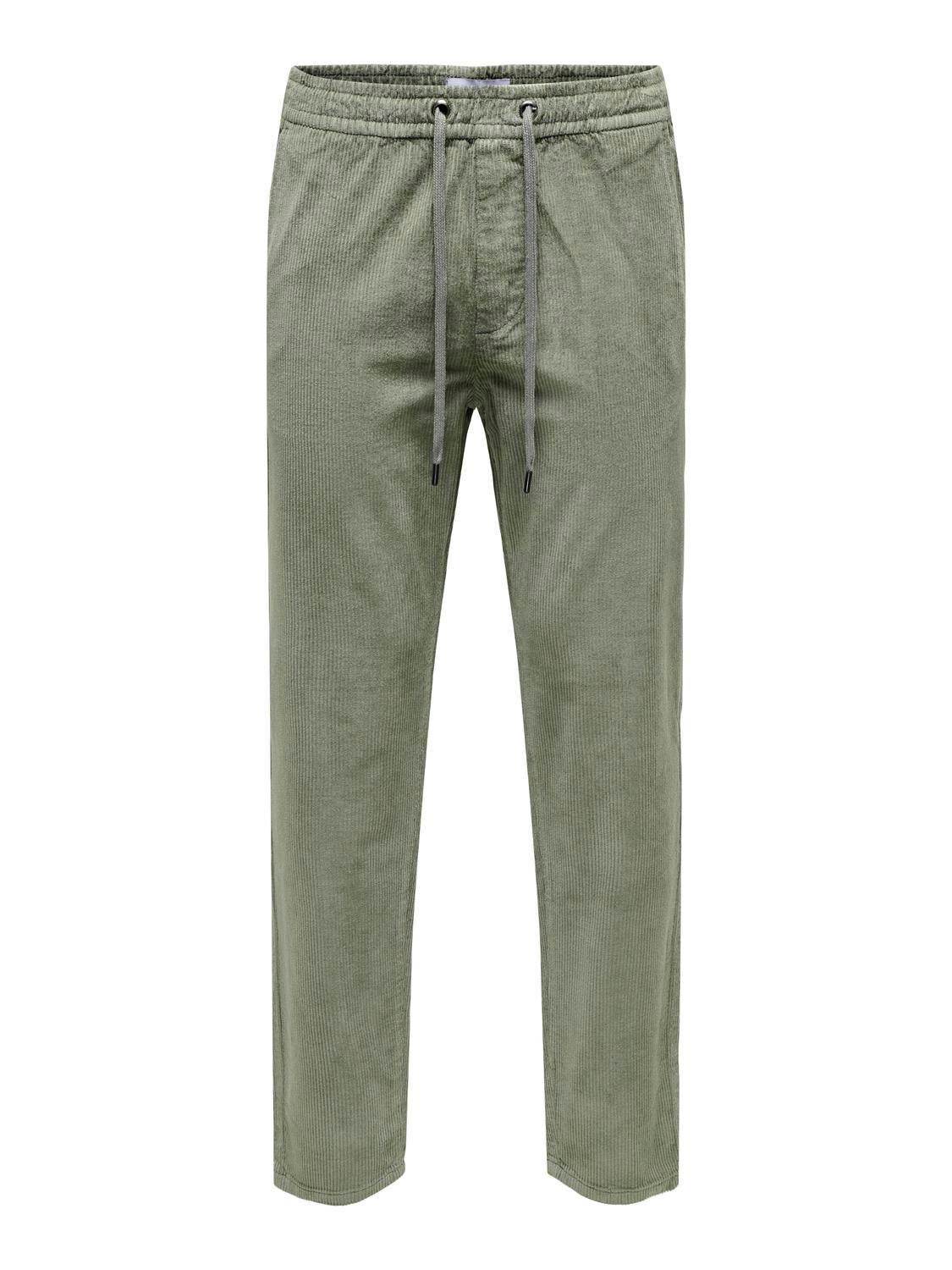 ONSLINUS Verjüngt Hose Castor Gray