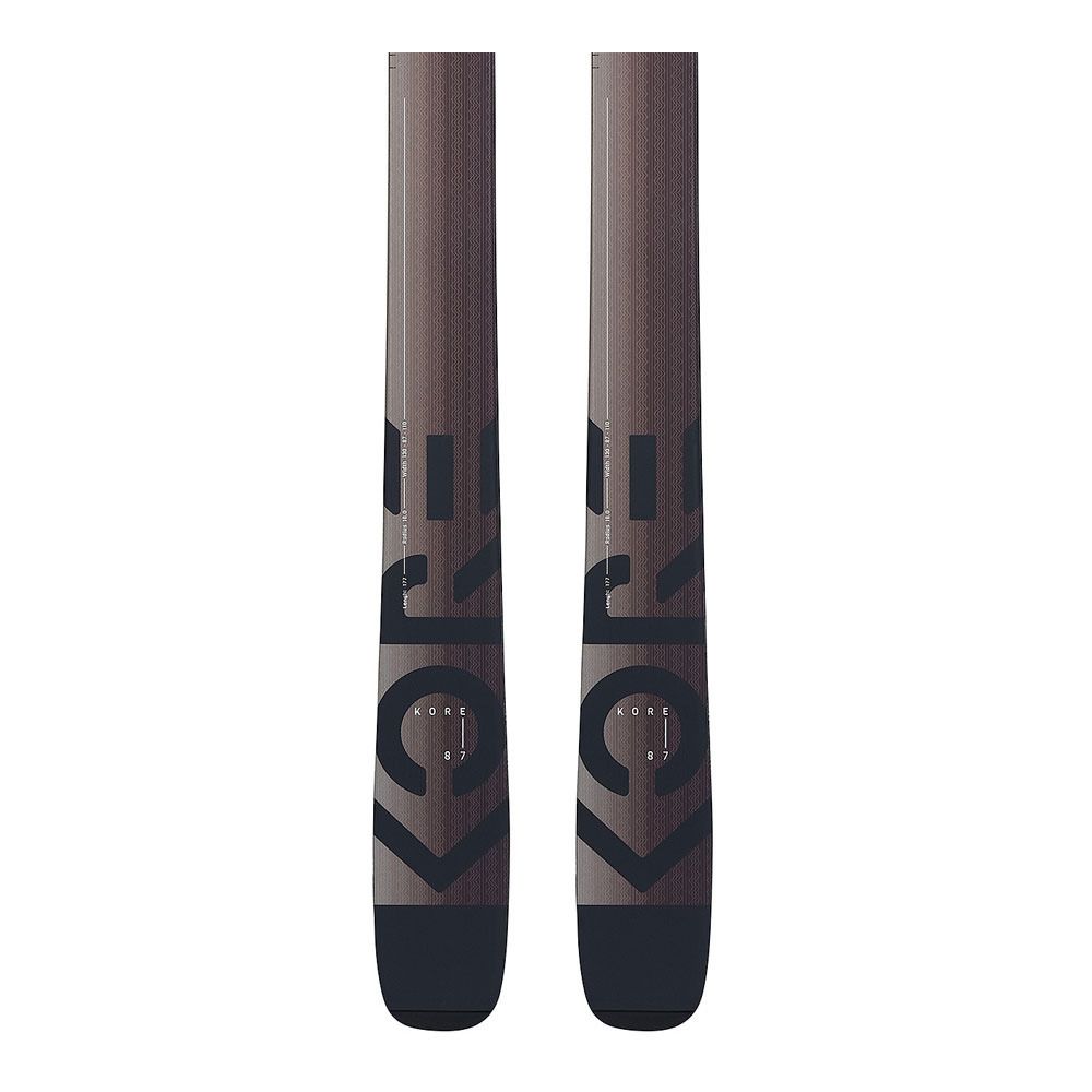 Head KORE 87 - Skis freeride Homme black/brown