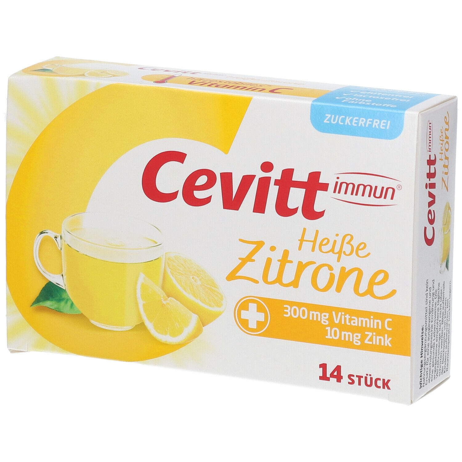 Cevitt immun Heiße Zitrone zuckerfrei