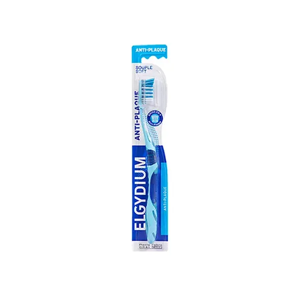 Escova de dentes macia antiplaca Elgydium