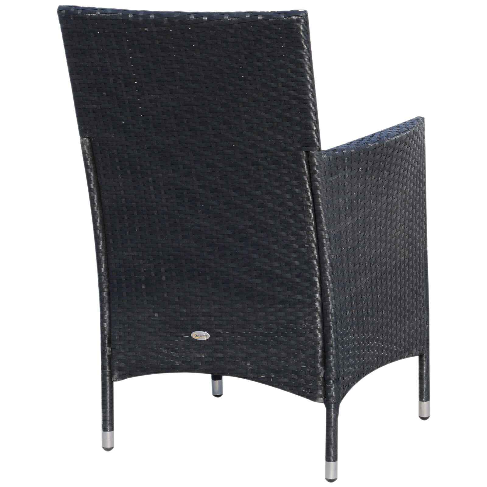 Outsunny Rattan-Sitzgruppe als 3-teiliges Set