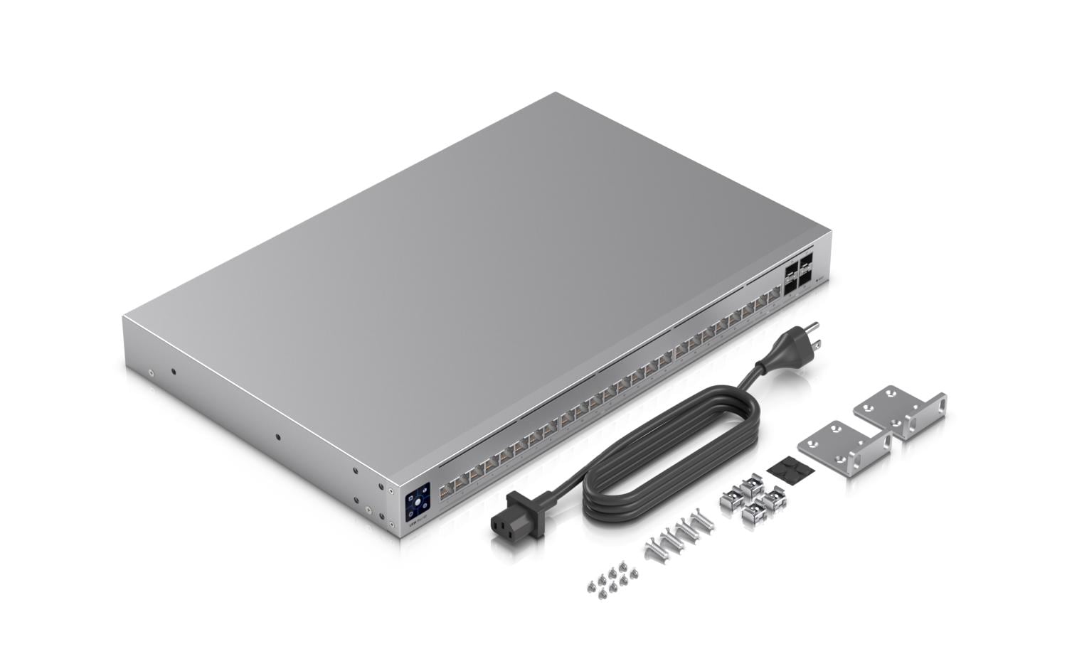 Switch Pro HD 24 28 Port<br>Leistungsfähiger 24-Port Layer-3-Switch mit 10G SFP+ Konnektivität und lüfterlosem Design