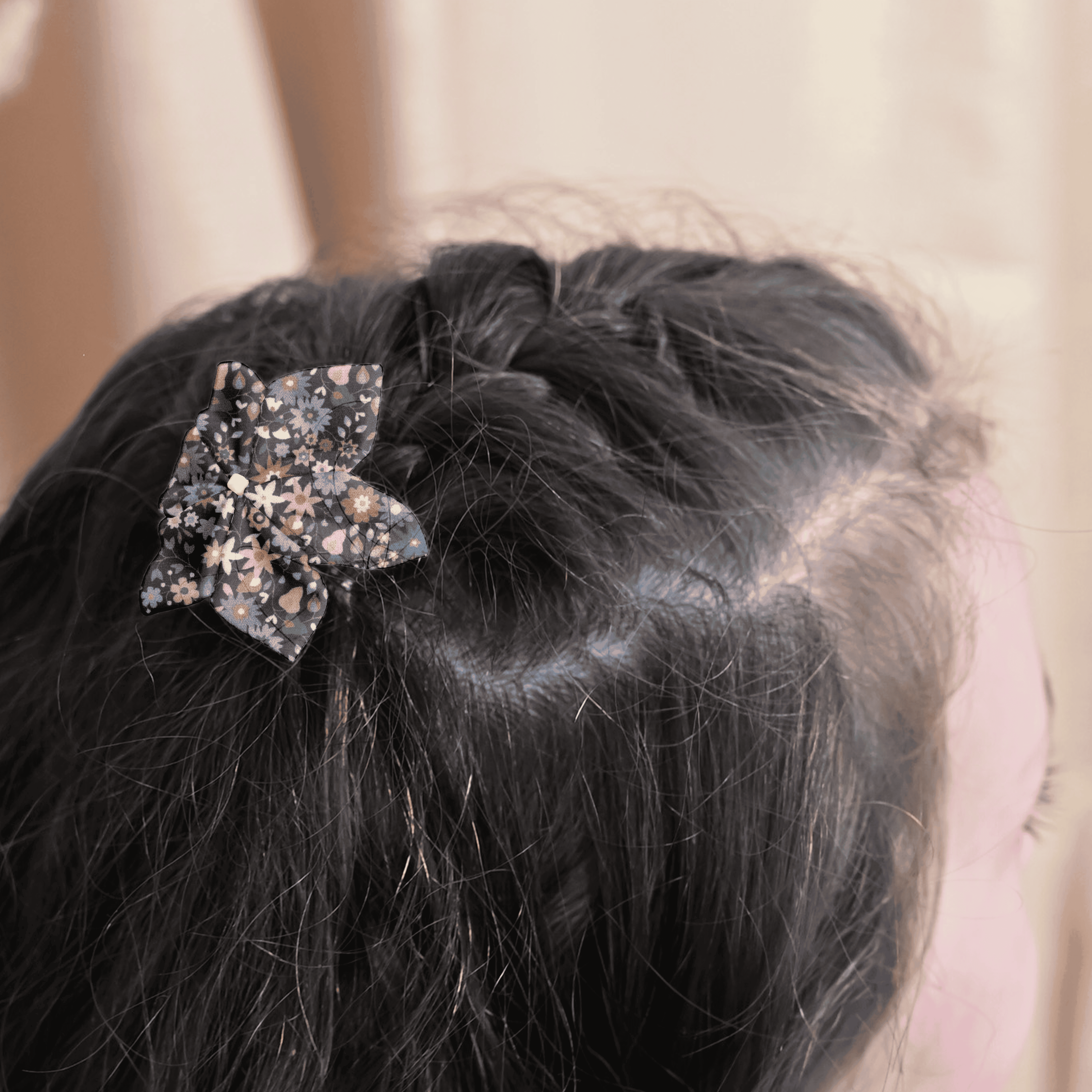 Barrette Fleur Étoile Seventies