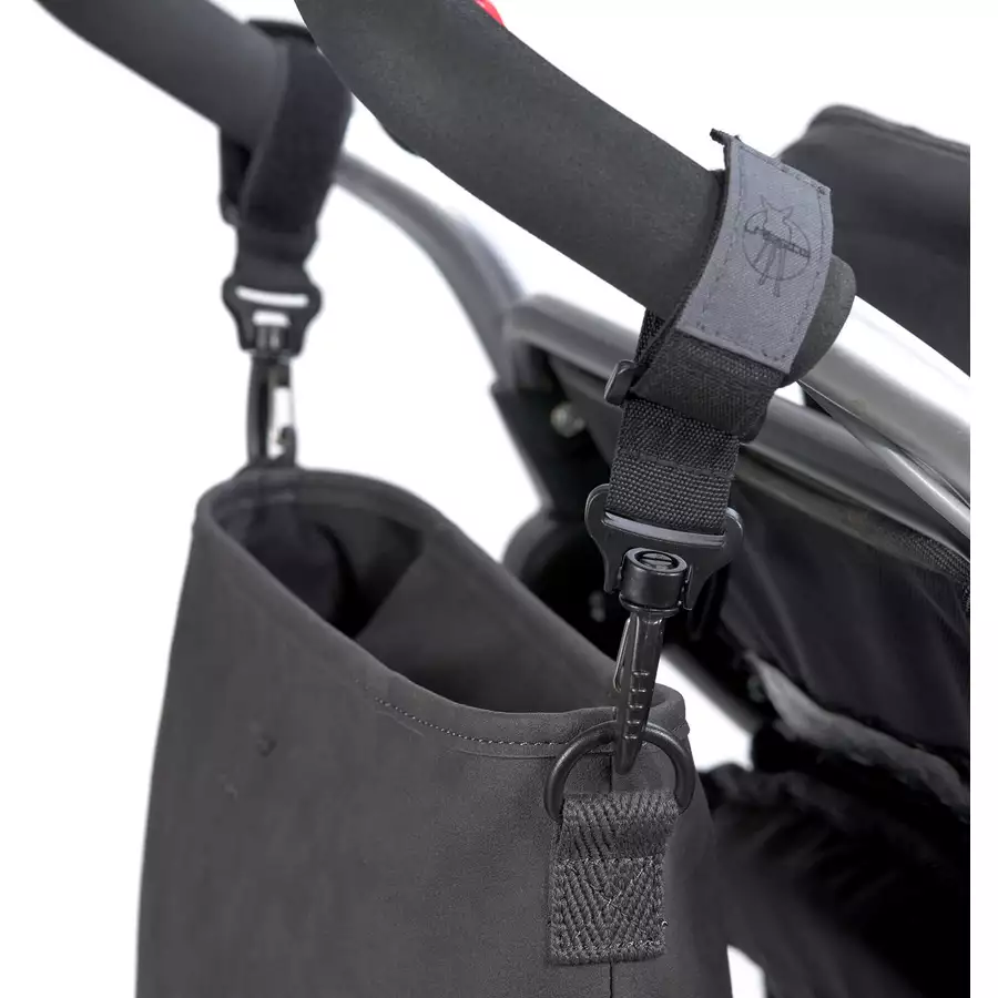 LÄSSIG Kinderwagentasche Tender Buggy Organizer Anthracite