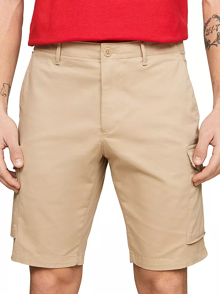 TOMMY HILFIGER Shorts Relaxed Fit HARLEM beige