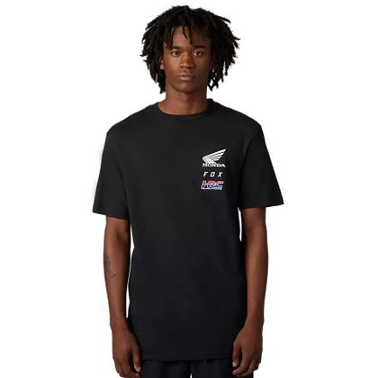 T-Shirt manches courtes Fox HONDA - Noir