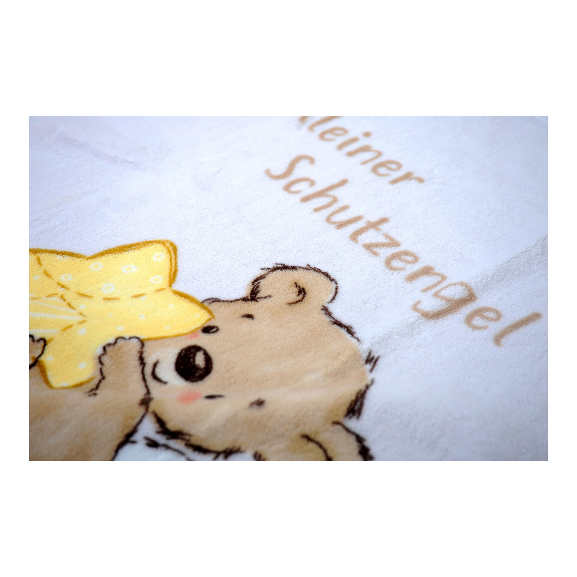 Baby Best Babydecke Microfaserflausch Kleiner Schutzengel 75x100 cm