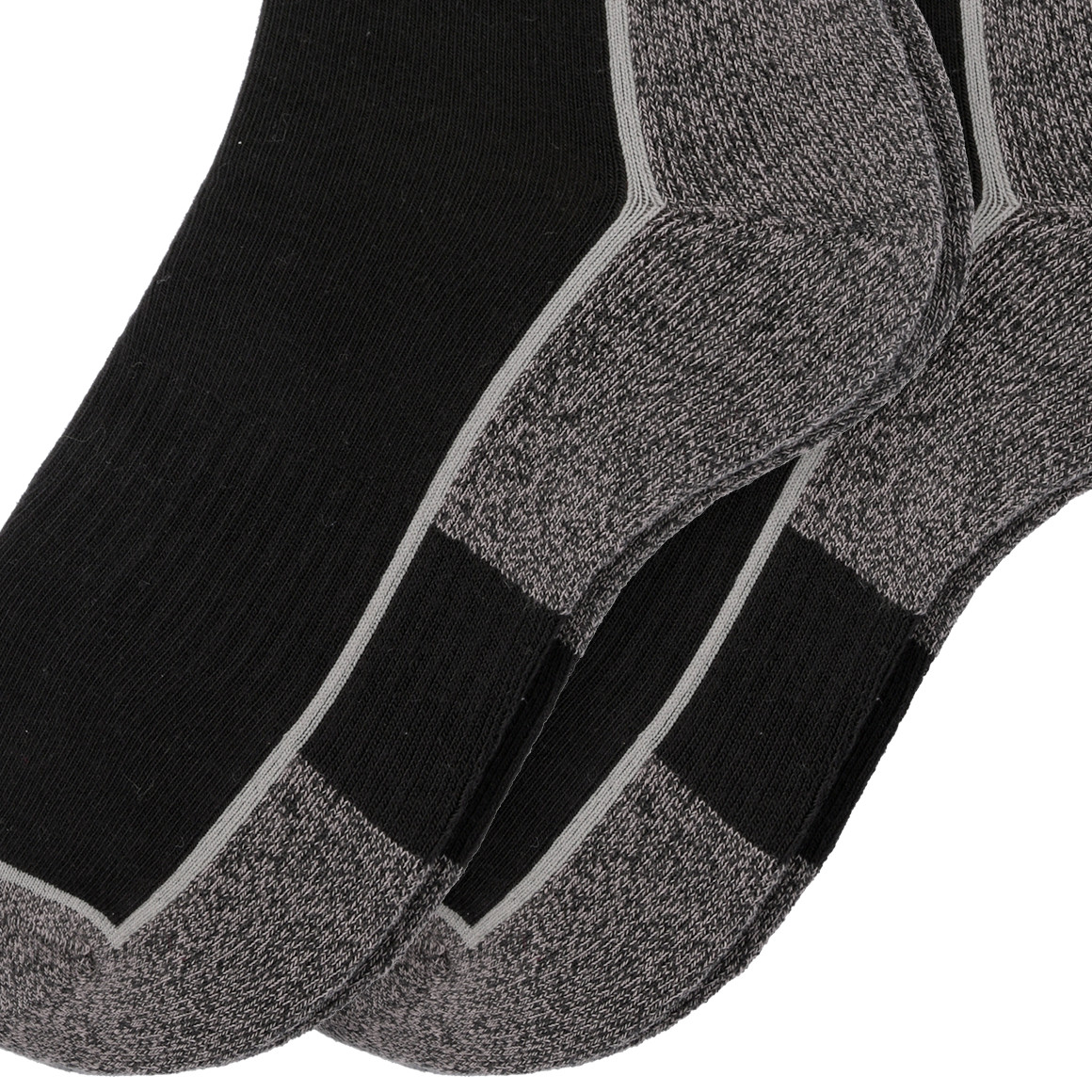 VanVaan 2 Paar Herren Trekkingsocken im Set schwarz