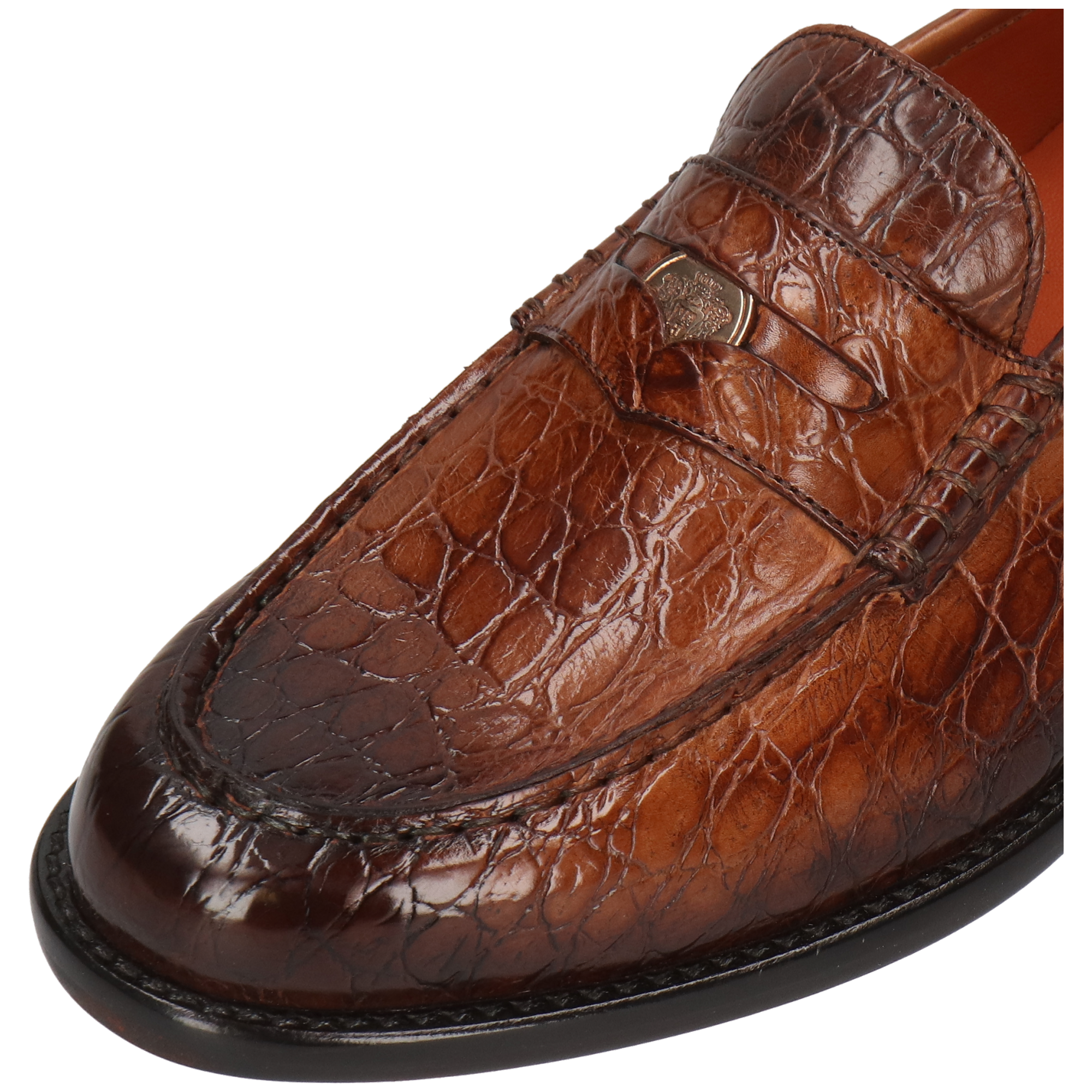 GIANNA 3 - Mocassins à talon plat | Marron