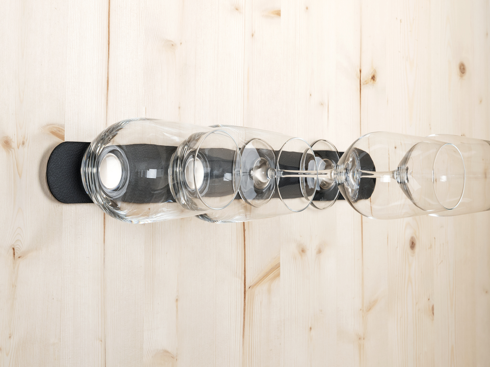 Silwy 50 cm zwarte metalen strip
