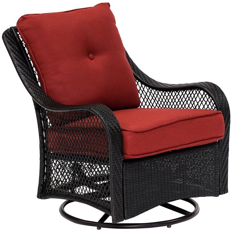 3/5-Piece Steel Patio Fire pit Conversation Set with Sahara Sand Cushions and 26 in. Square Fire pit Side Table