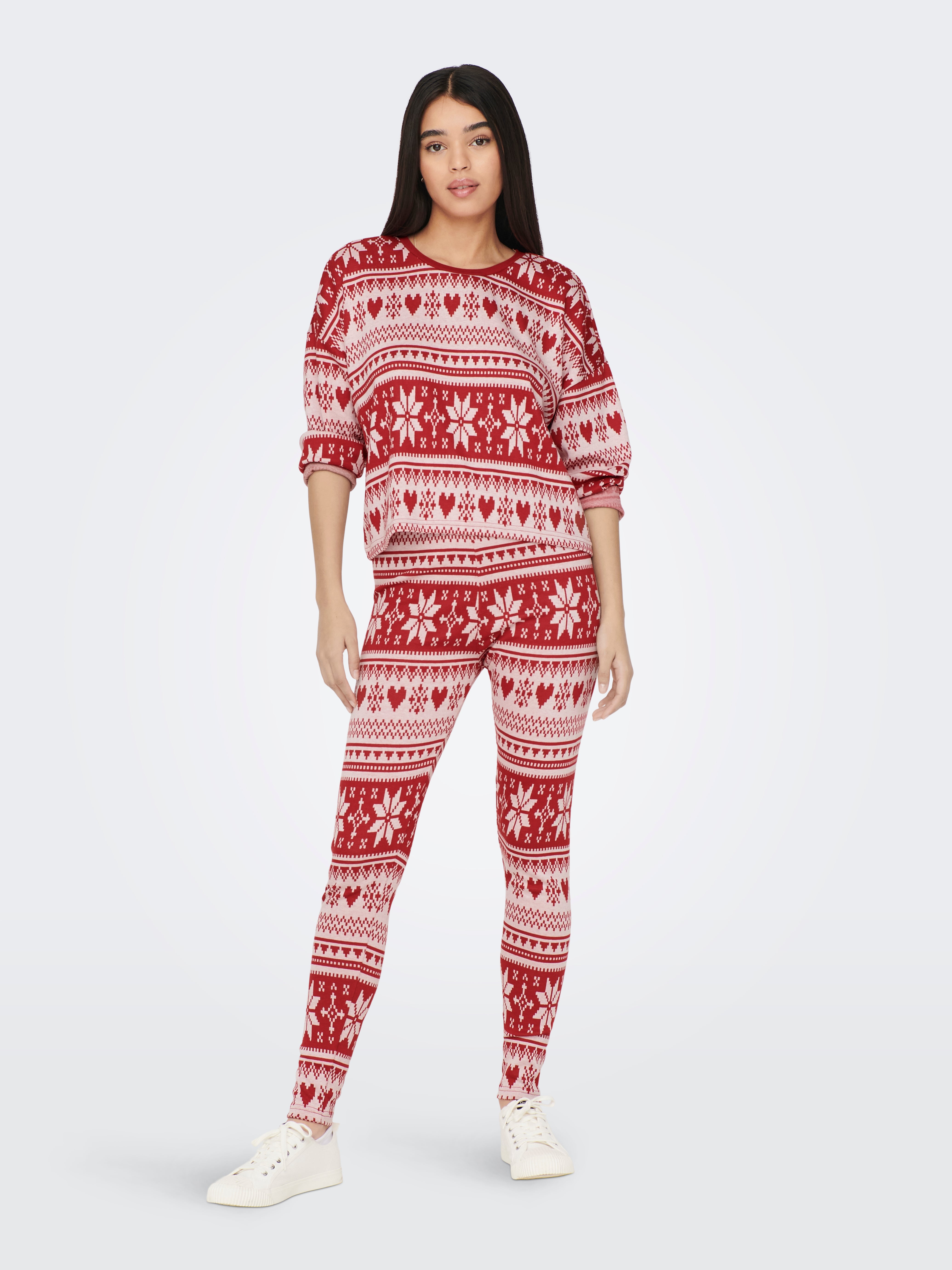 JDYSANTA Top True Red