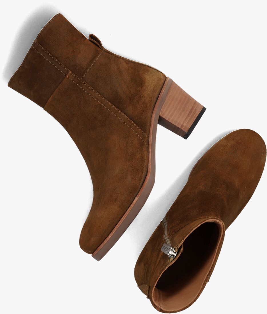 SHABBIES bruine shabbies enkellaarsjes lieve g ankle boot