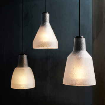Philips 3D printed hanglamp Industrial three wit Ø20 cm