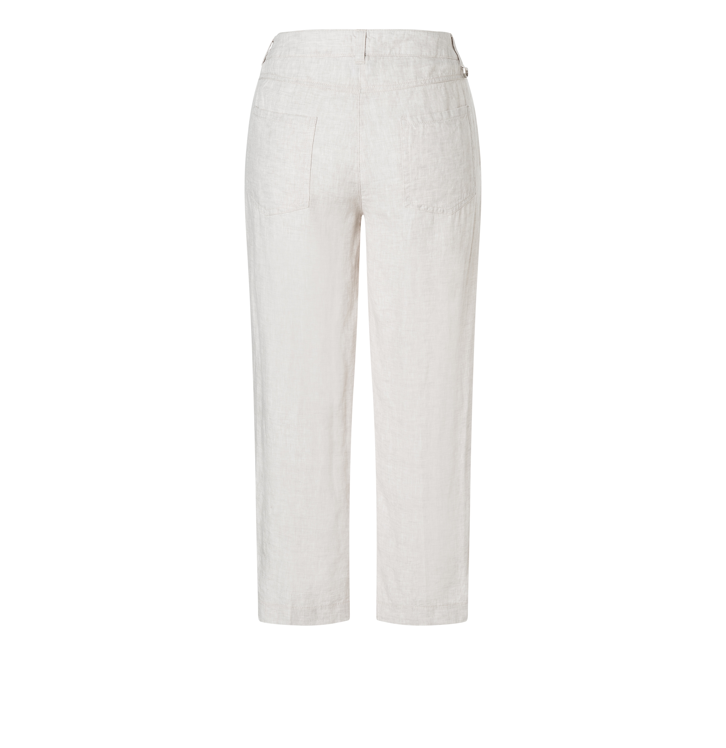 MAC Leinenhose »NORA cropped«  Sommerhose temperaturausgleichend und angenehm auf der Haut