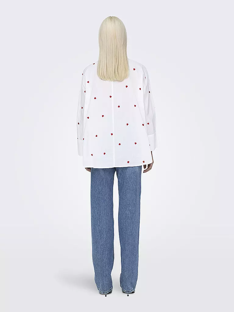 ONLY Bluse ONLNEW LINA weiss