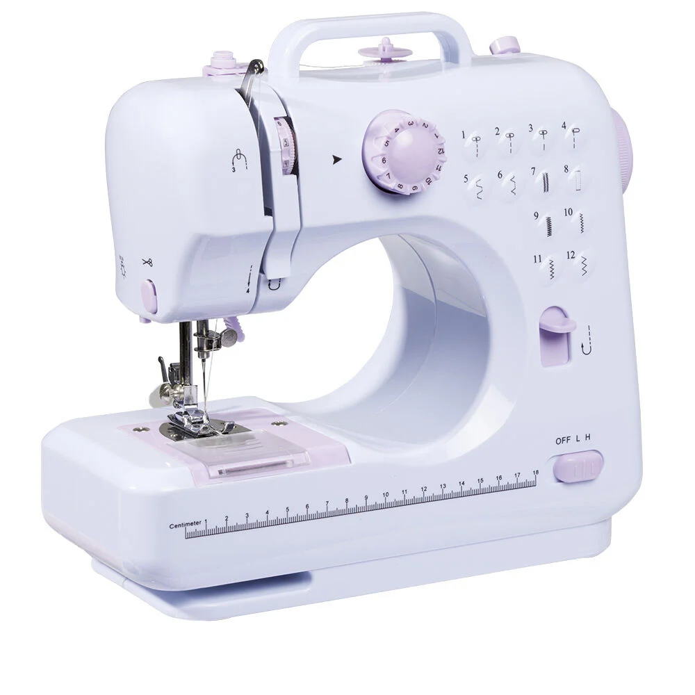 Machine à coudre Homday à éclairage LED