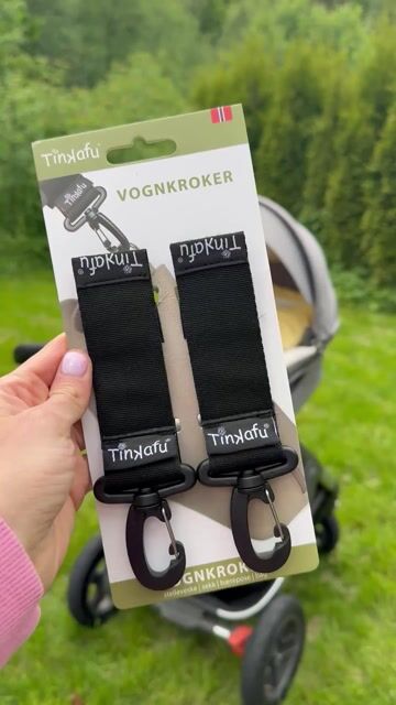 Vognkrok 2pk – Feste for Stelleveske & Handlenett | 360° Fleksibilitet