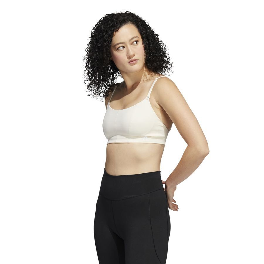 adidas Brassière Yoga Studio - Blanc Femme