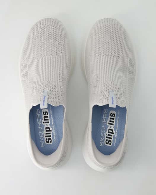 Skechers 150450 Slipper in Grau