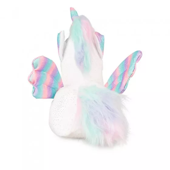 Chaussons peluche licorne BLANC LOVELY SKULL