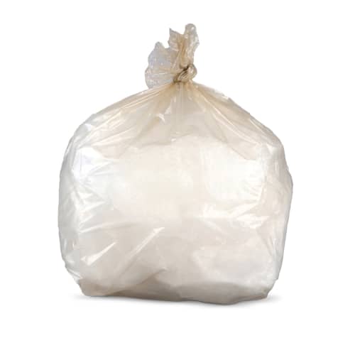 Sacs poubelle 60L transparent 35µ sans lien Paredes