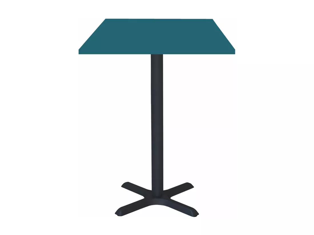 Mange-debout 60 x 60 cm - modèle Dina bleu de prusse