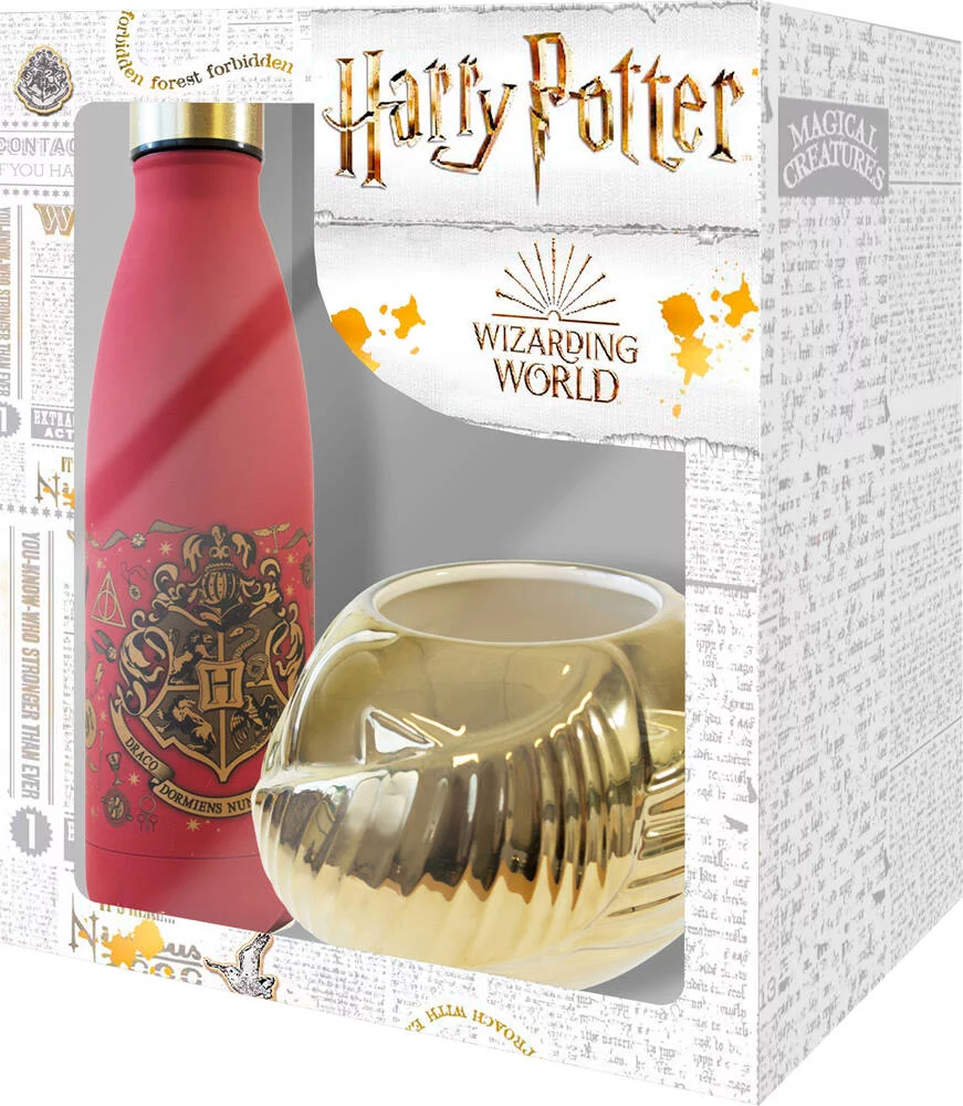 HARRY POTTER - COFFRET CADEAU MUG ET VIF D'OR