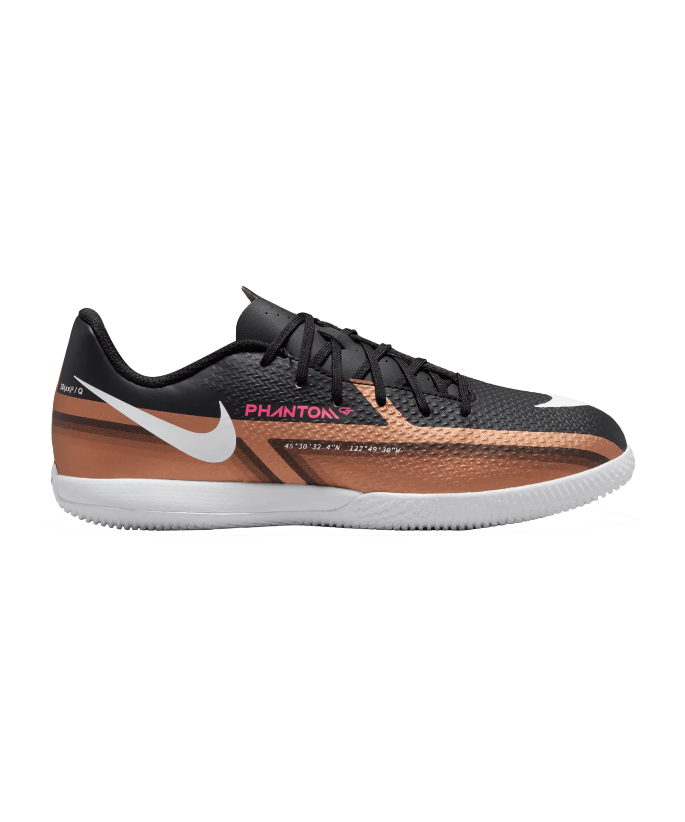 Nike Jr Phantom GT2 Academy IC Halle Generation Kids Gold Schwarz F810