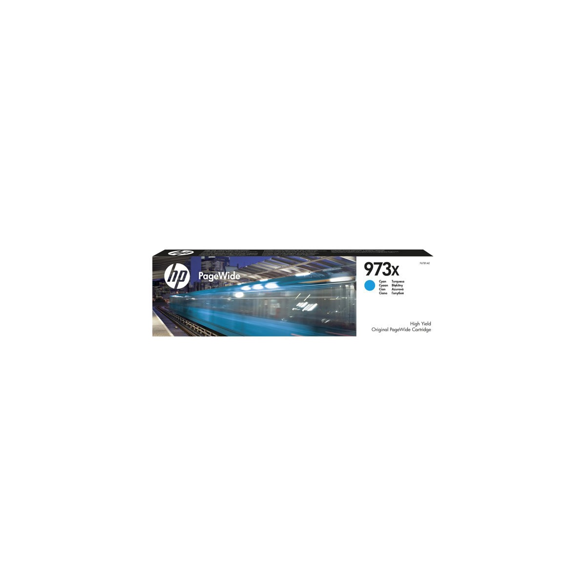 HP blekkpatron 973X Original PageWide Cyan