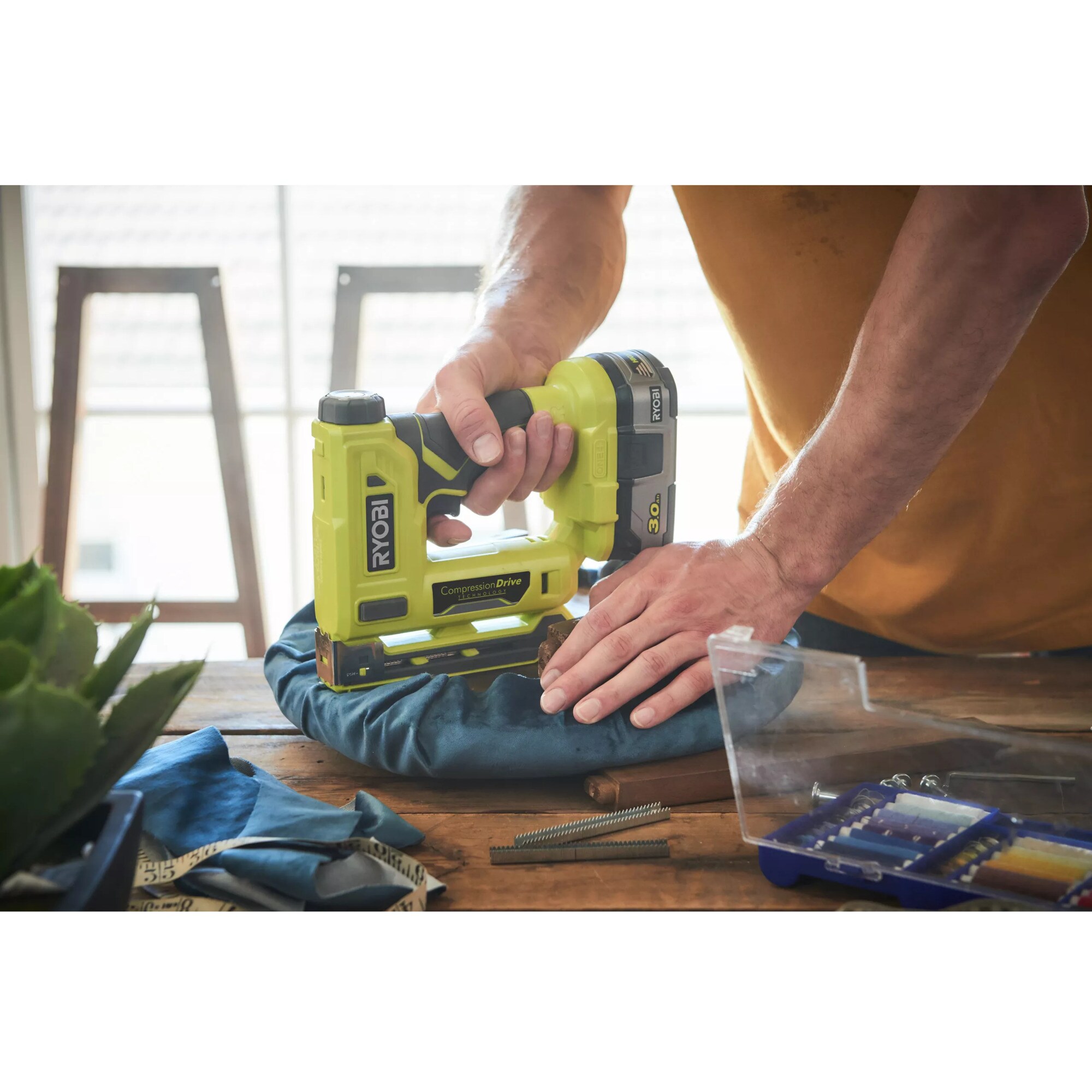Ryobi Elektrotacker ONE+ Akku-Hefter R18ST50-0, 18Volt