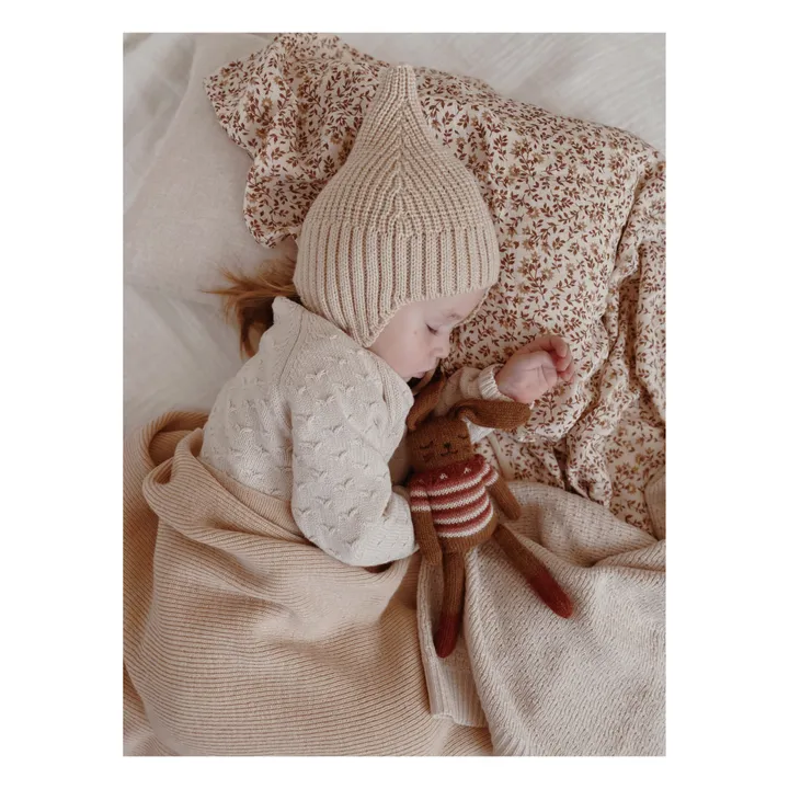 Main Sauvage Doudou lapin top vintage  | Sienne