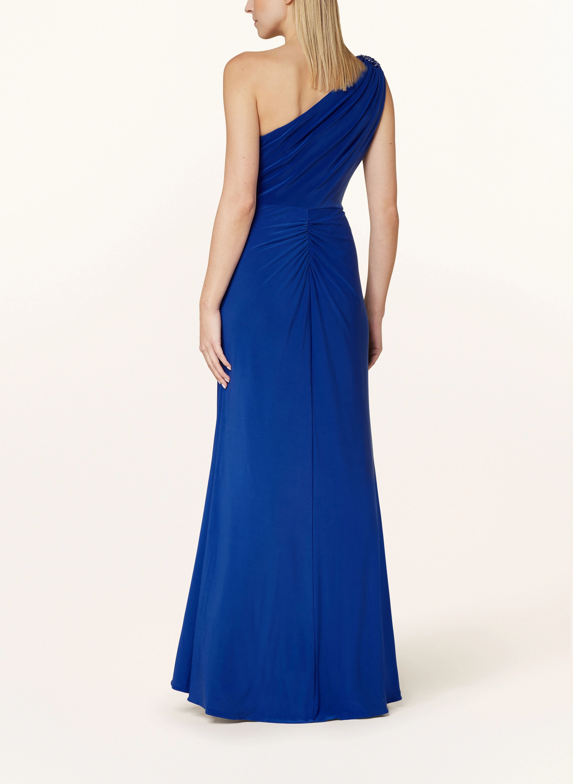 ADRIANNA PAPELL One-Shoulder-Kleid mit Schmucksteinen