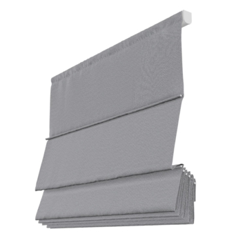 Vouwgordijn Romee 1334 melee grey