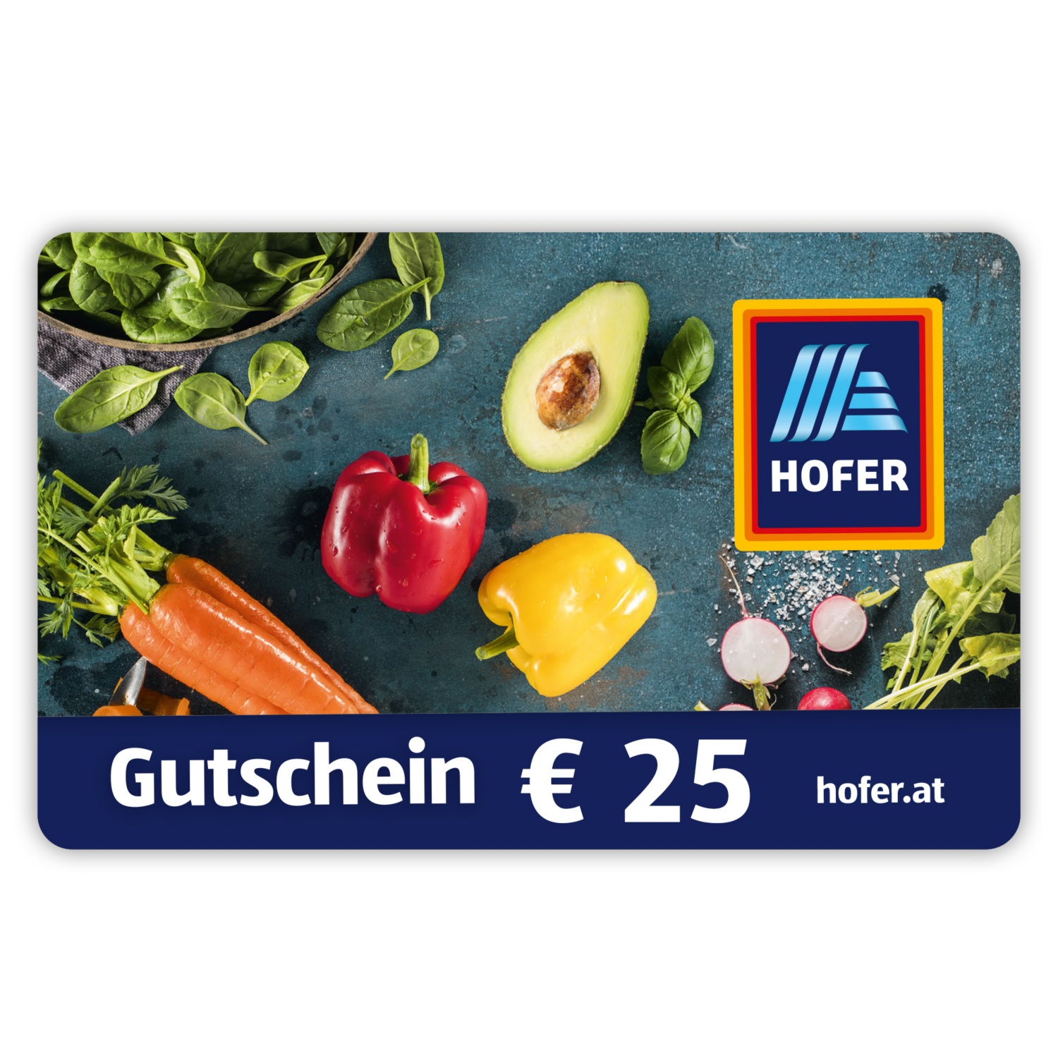 HOFER Warengutschein € 25 (per E-Mail zum Ausdrucken)