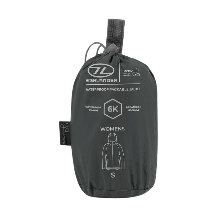 Highlander Stow & Go Packaway Regenjas Dames