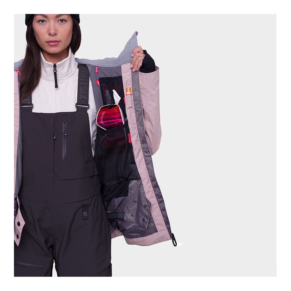 686 HYDRA - Veste ski Femme dusty mauve