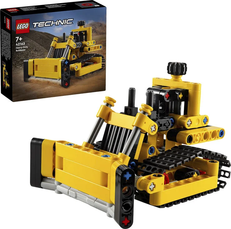 Lego Stor bulldozer 42163