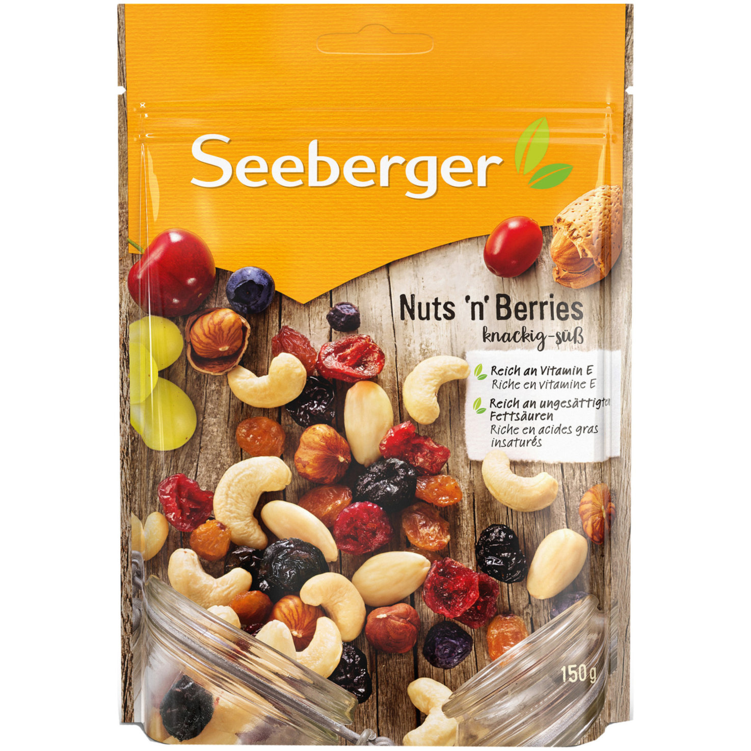 Seeberger Knabbermix Nuts 'n' Berries